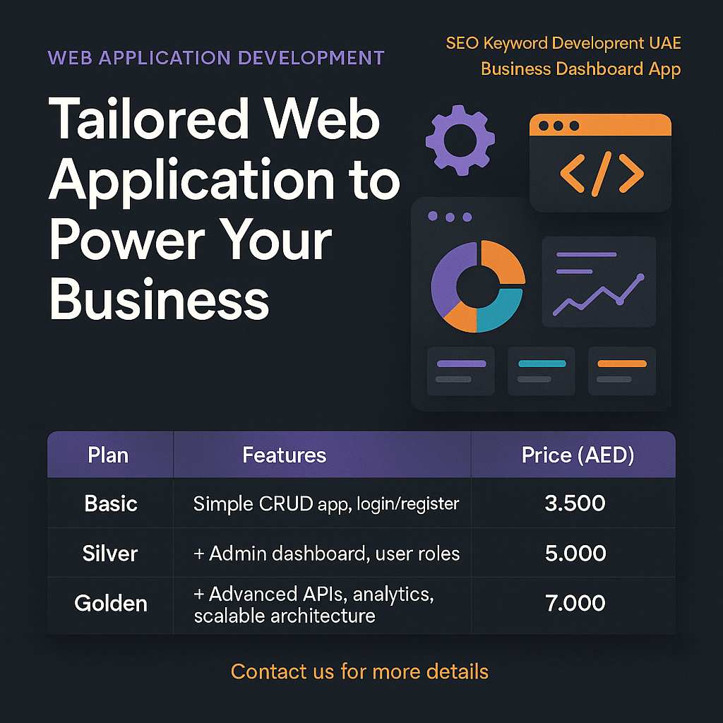 Web Application Development