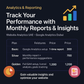 Analytics & Reporting